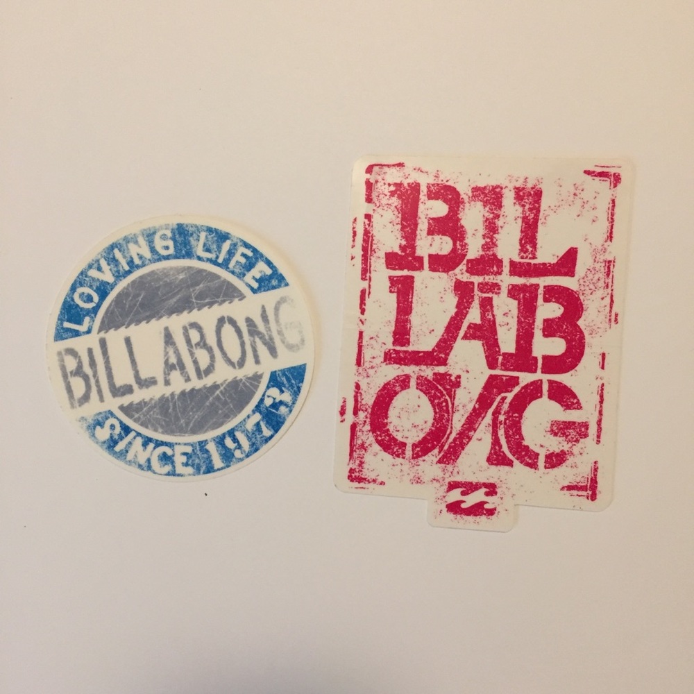 Billabong Stickers/Decals